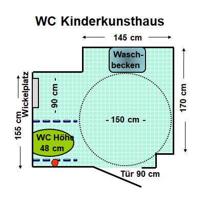 WC Kinderkunsthaus Plan