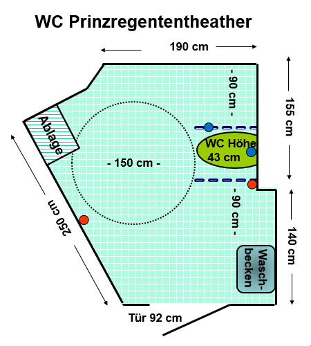 WC Prinzregententheater Plan
