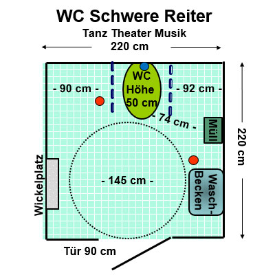 WC Schwere Reiter Tanz Theater Musik Plan