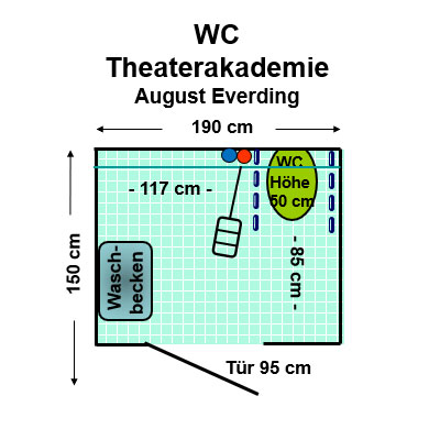 WC Theaterakademie Plan