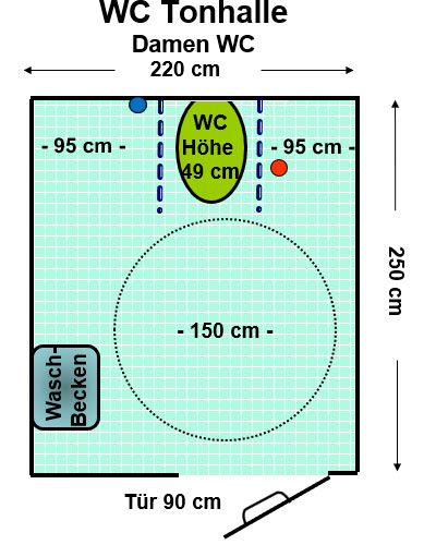 WC Werksviertel TonHalle Plan