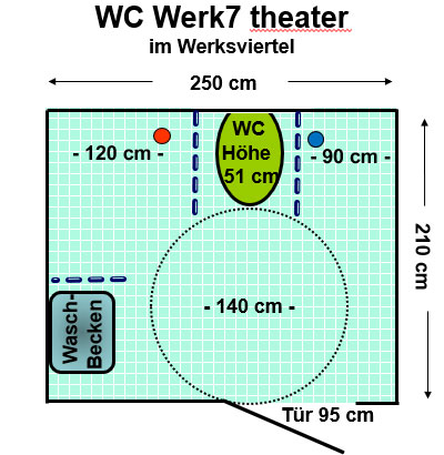 WC Werksviertel Werk7 theater Plan