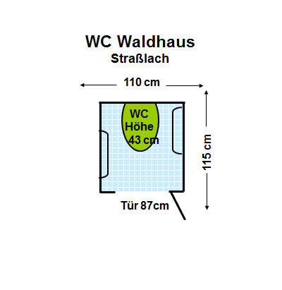 WC Waldhaus Deininger Weiher, Straßlach Plan