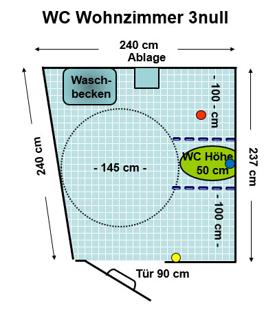 WC Wohnzimmer 3null Plan