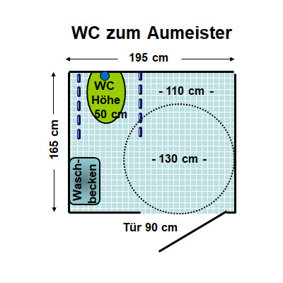 WC Zum Aumeister Plan