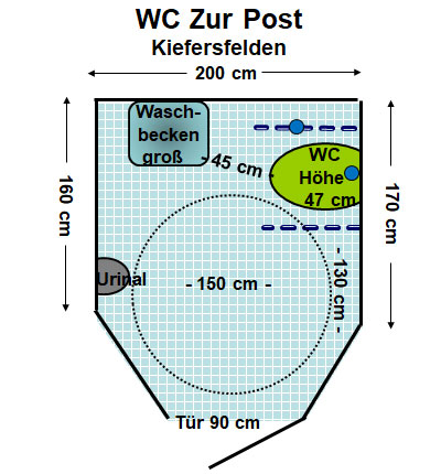 WC Zur Post Kiefersfelden Plan